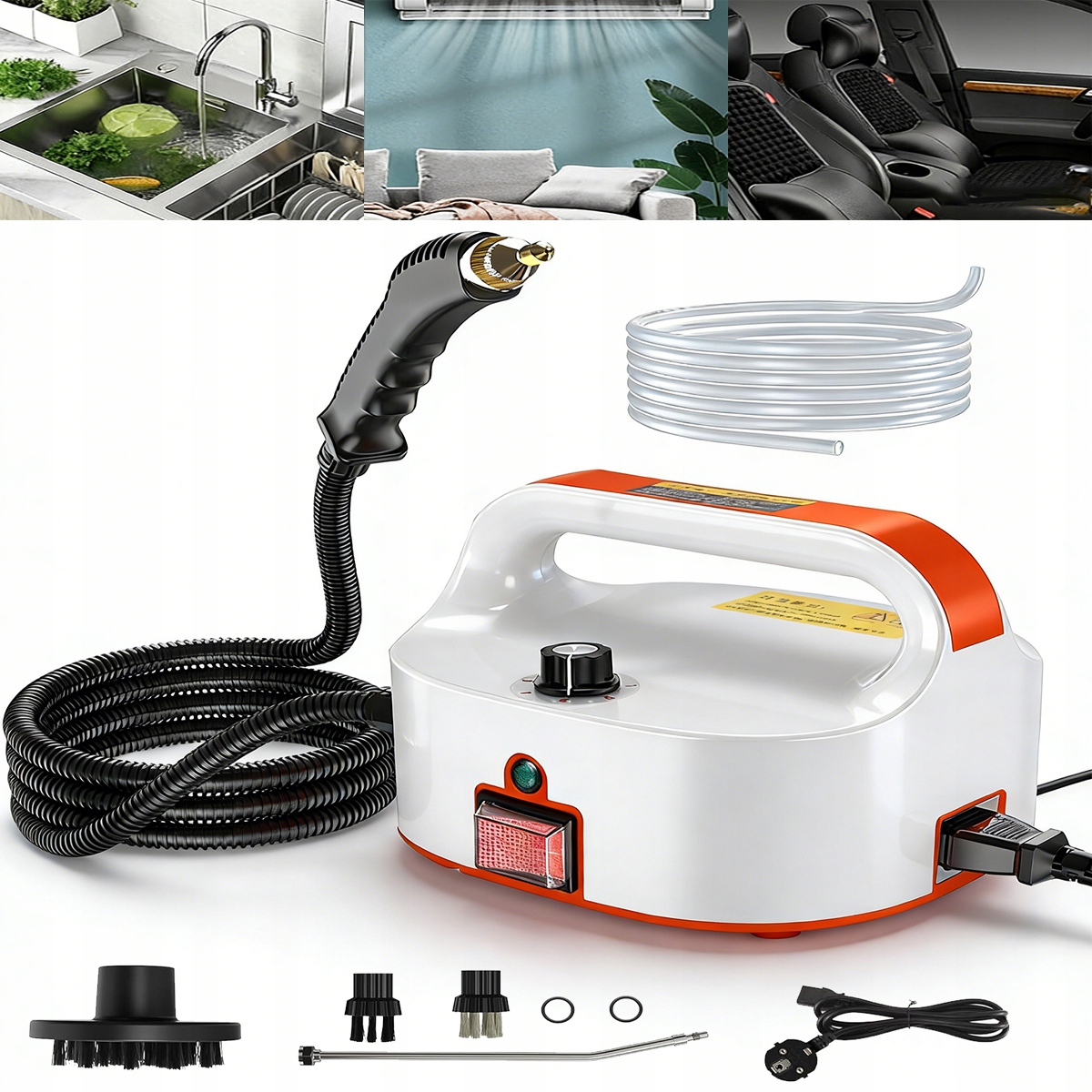 Parownica 2500W 4.5Bar High-temperature Steam Cleaner