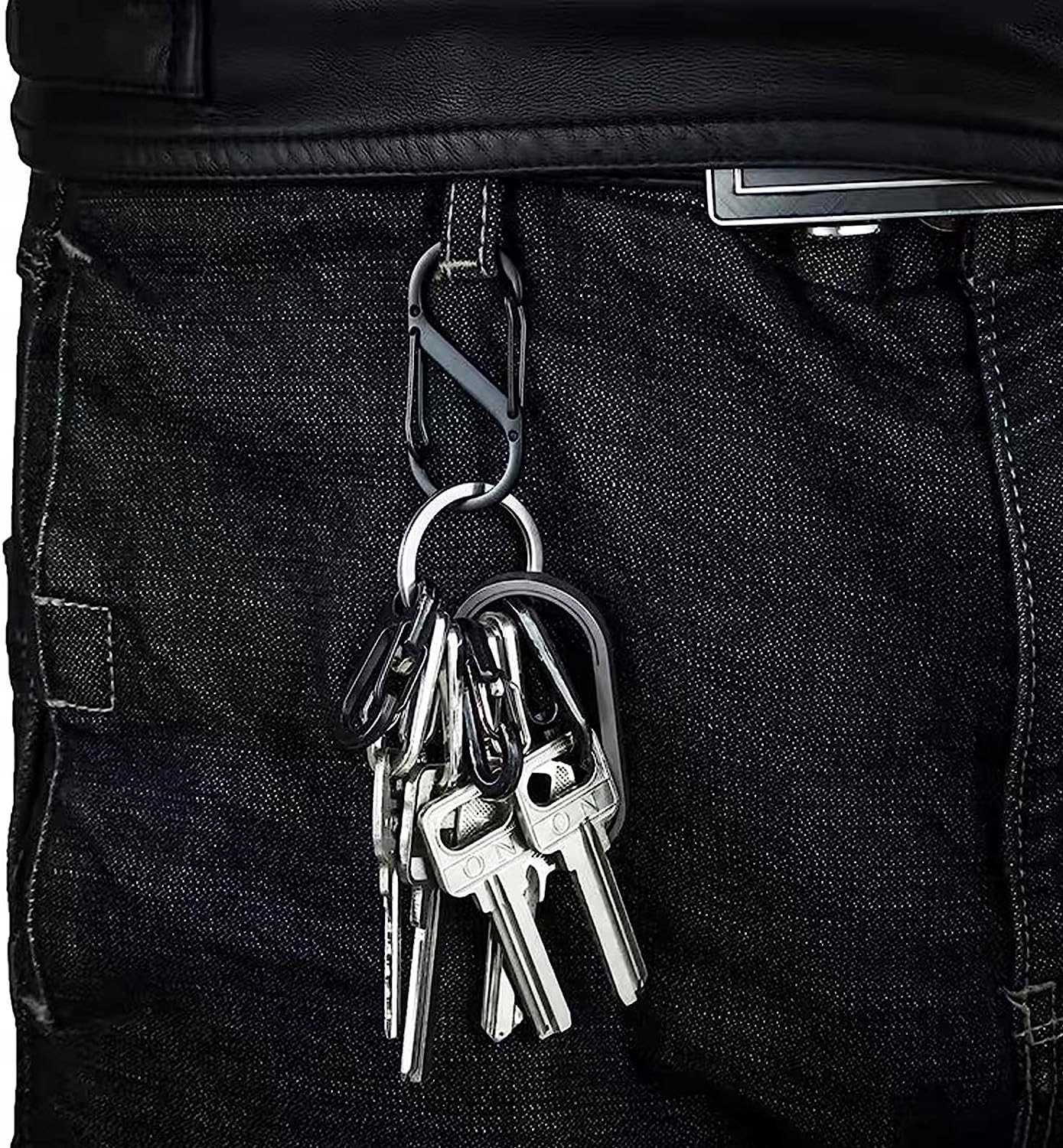 25 x KARABIŃCZYKI METALOWE W KSZTAŁCIE S MOCNE Kod producenta ZESTAW KARABIŃCZYKÓW METALOWYCH