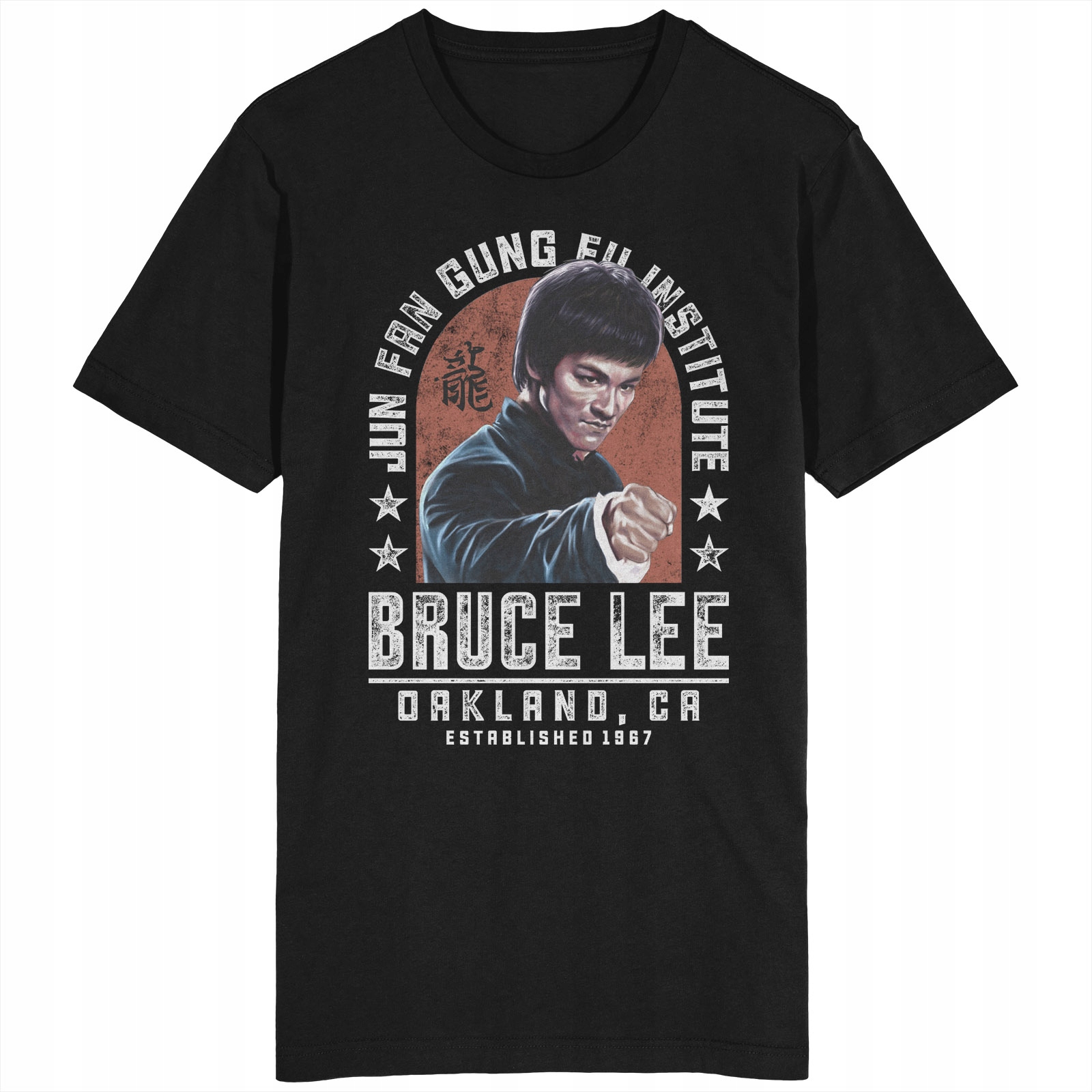 

Bruce Lee Koszulka Karate Kid Wejście Smoka Gym