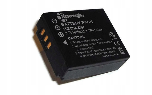 

Bateria do Panasonic Lumix DMC-TZ50S DMC-TZ5A