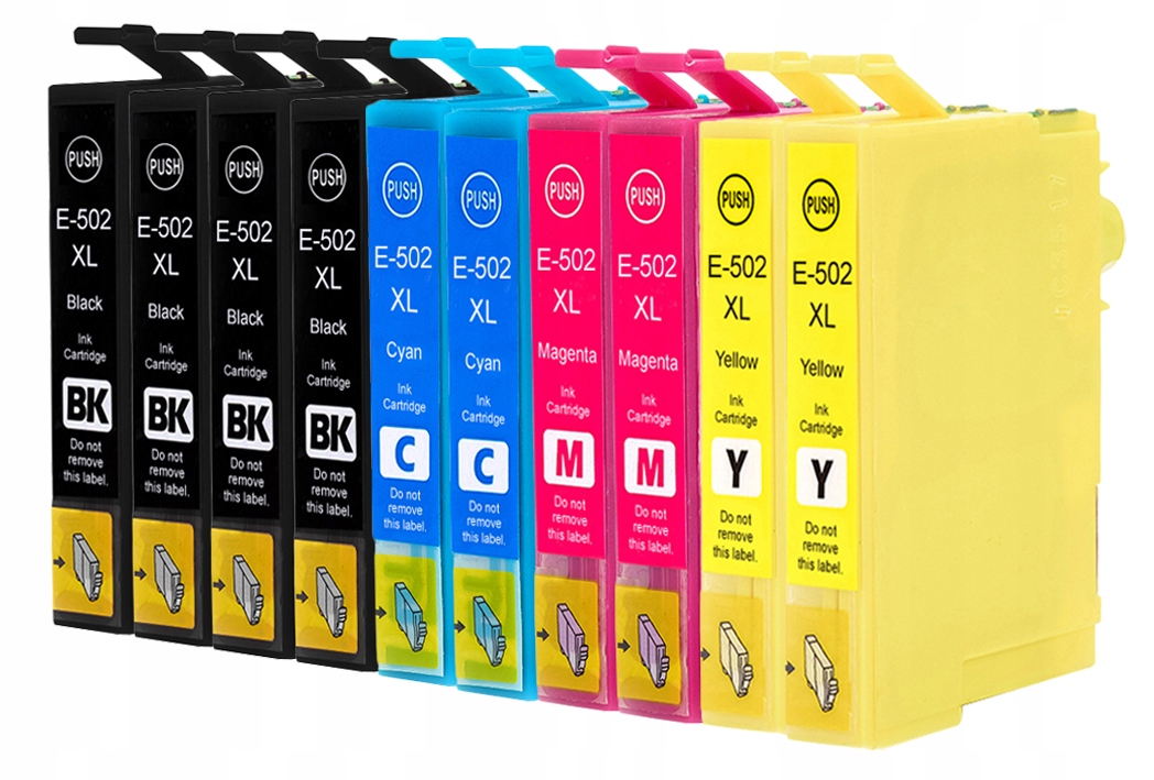 

10X Tusz do Epson 502 XL XP-5100 WF-2800 WF-2860