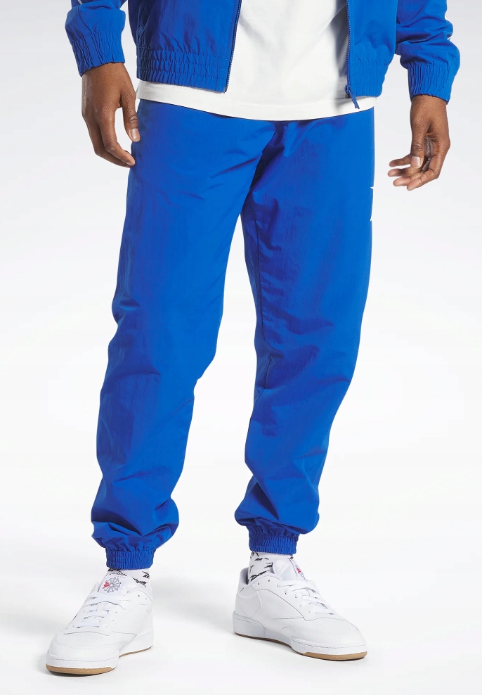 Reebok Pánské Tepláky S Modrým Logem M 0A9B4_A* Pozadí