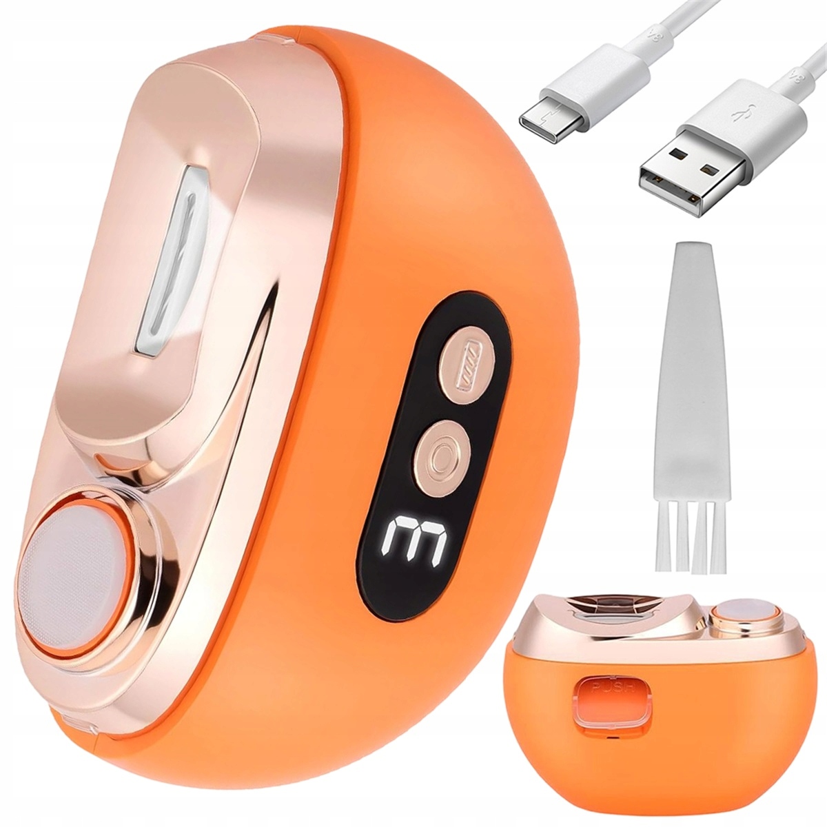 Kleštičky na nehty 500 mAh s Led 3 rychlostními režimy s nádobkou na piliny