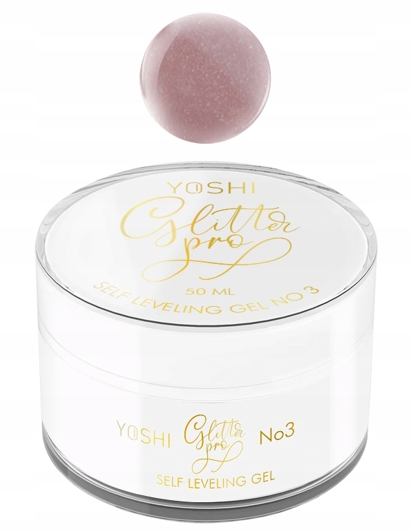 Gel Yoshi Glitter Pro Gel Uv No3 50 ml
