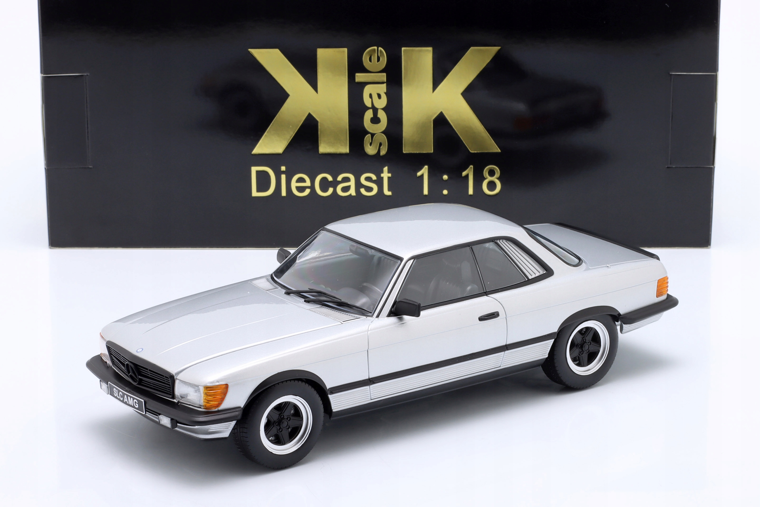 Kk Scale Mercedes 500 Slc 6,0 Amg (C107) Silv 1:18