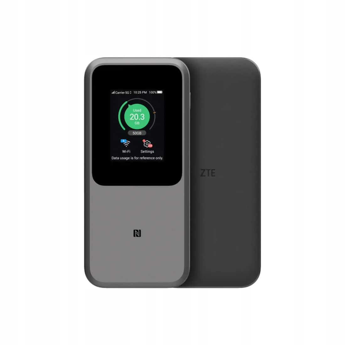 ZTE MU5120: Powerful 5G Hotspot WiFi 10000mAh NFC 64 Urządzeń — miniatura 2