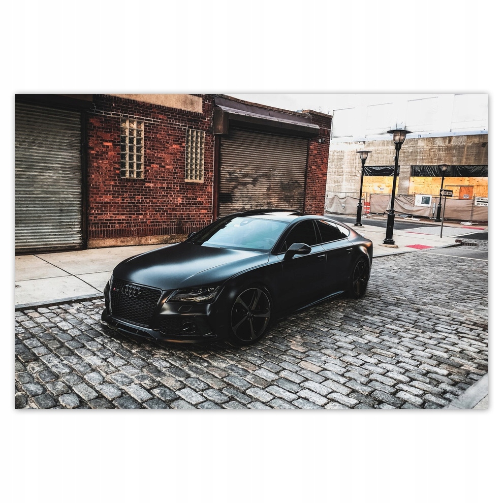 

Plakaty 90x60 Czarne Audi Rs