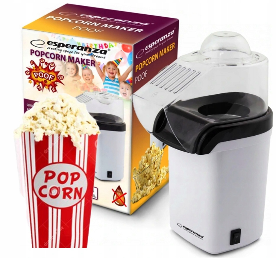 

Urządzenie Maszynka Do Popcornu Bez Tłuszczu