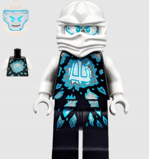 Nová Lego figurka Ninjago Zane (Airjitzu) Posezení njo159