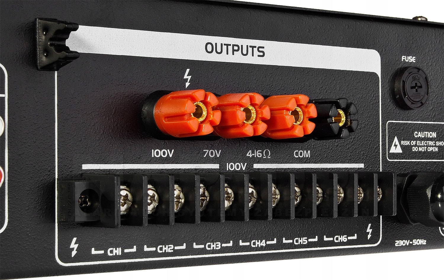 NAGŁOŚNIENIE NAŚCIENNE LOKALU SKLEPU KAWIARNI PUBU STREFY RESTAURACJI 6 Model HQM