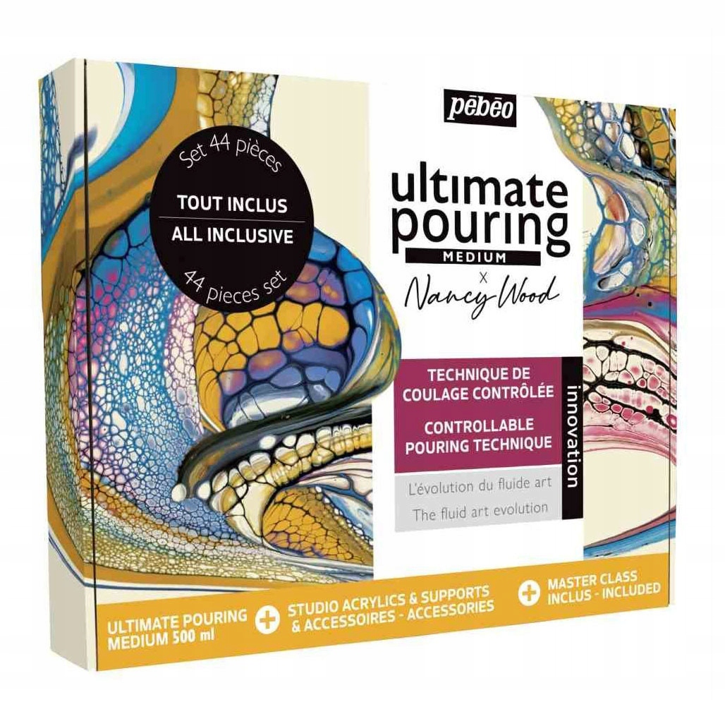 Pourovací sada Ultimate pouring medium Pébéo