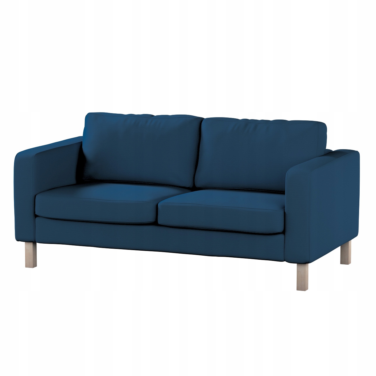 Dekoria potah na pohovku Karlstad 2-místný, nerozkládací Ikea, modrý