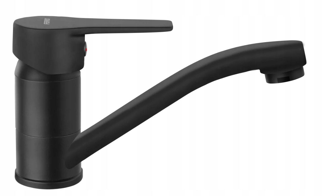 Ferro Ritto Black Bateria umywalkowa stojąca z obrotową wylewką BTR2ABL