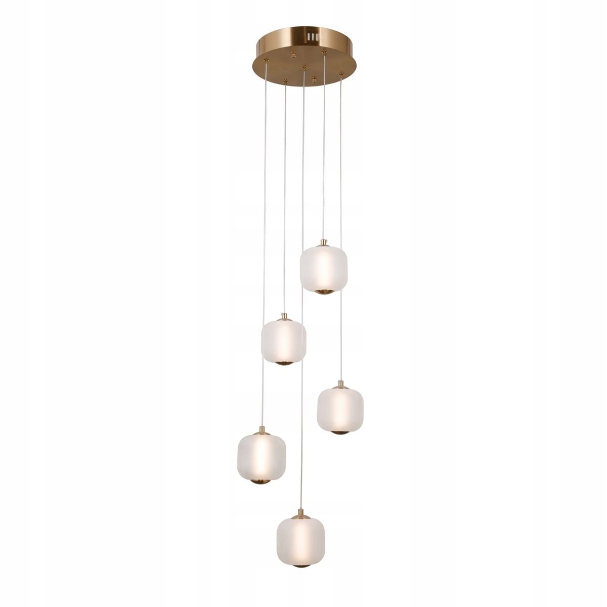 Závesná Led lampa 12W Ganti PND-34362-5-HBR-OPÁL Italux