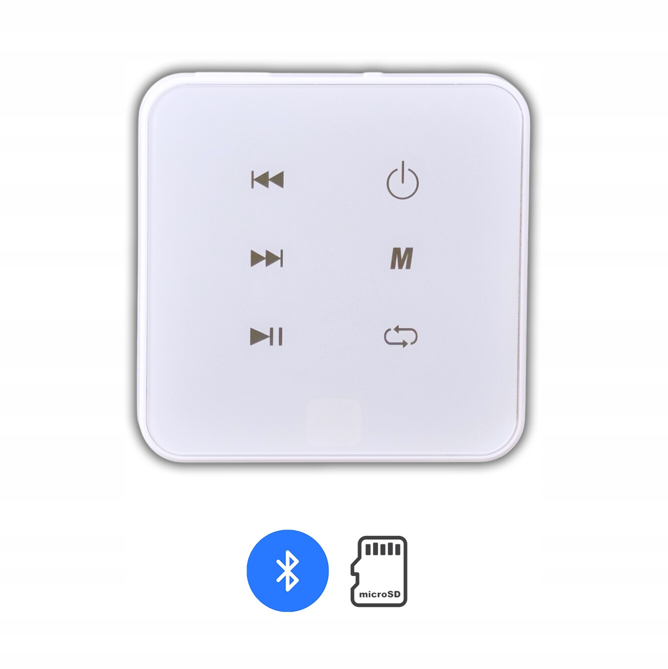 Nástenný prehrávač so zosilňovačom Mrp 2151 Bluetooth V5.3 Aux Sd MP3 Pilot