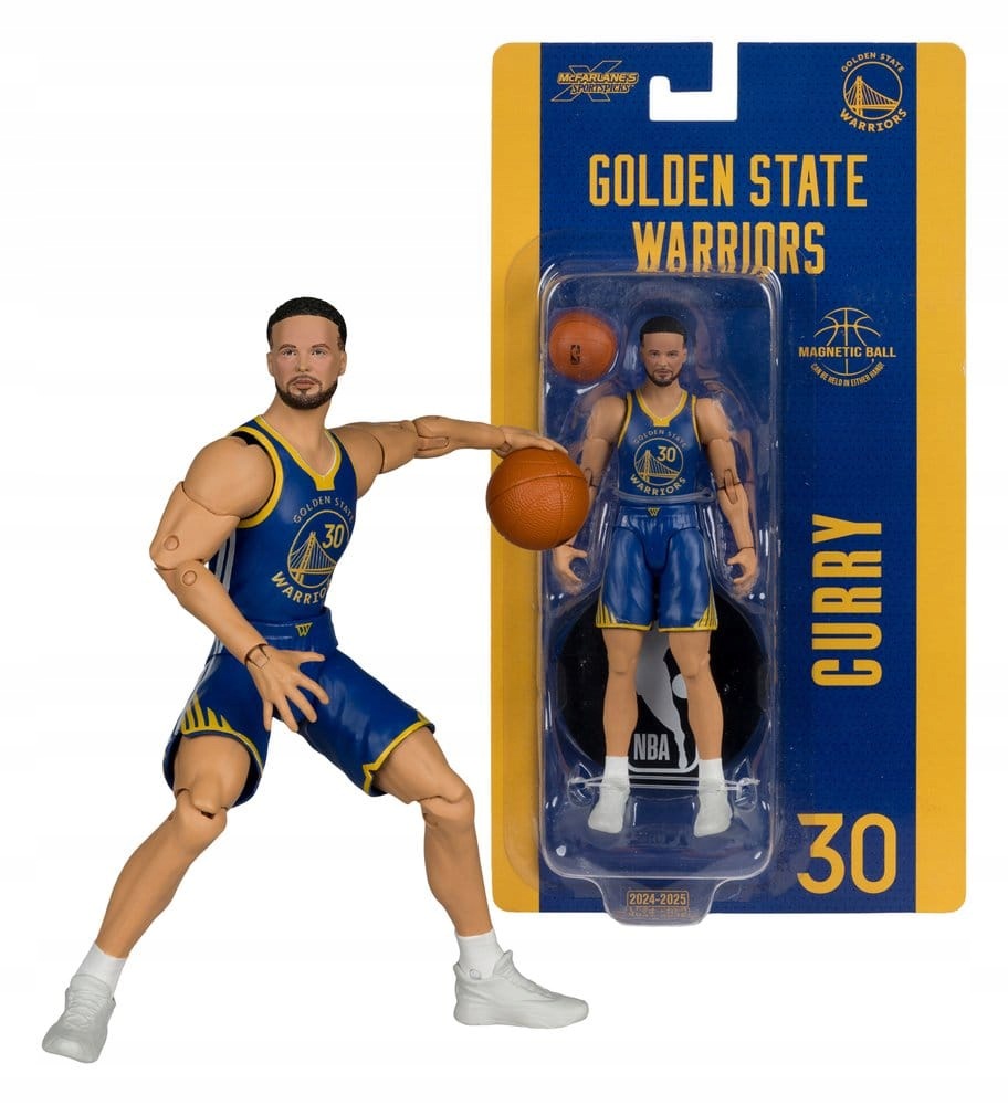 Nba SportsPicks Akční figurka Stephena Curryho (Golden State Warriors) 15 cm