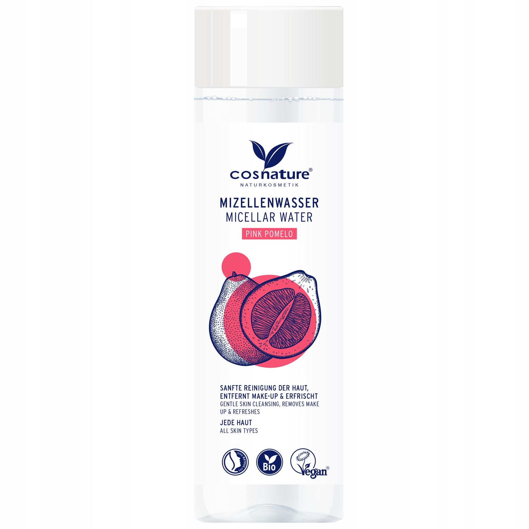 COSNATURE Naturalna woda micelarna RÓŻOWE POMELO