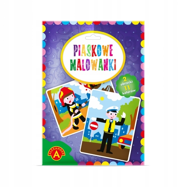 

Piaskowe Malowanki policjant, strażak (2093)