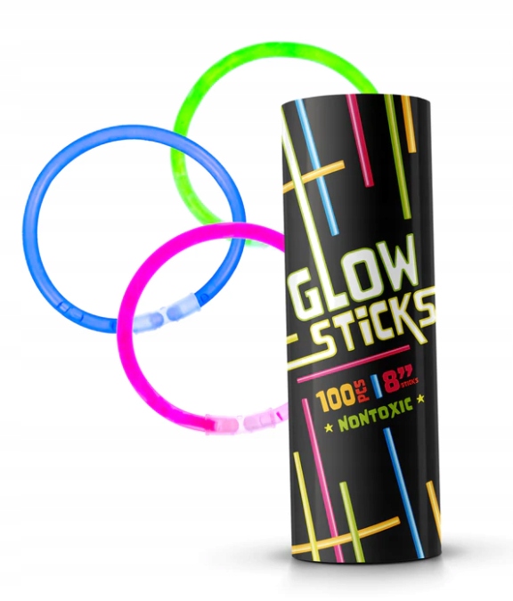 

Opaska Bransoletki fluorescencyjne 100szt
