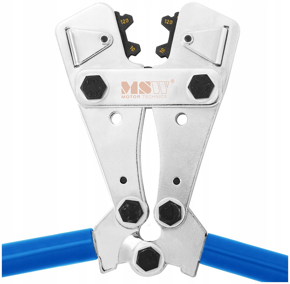 MOCNA ZACISKARKA PRASKA KABLI PRZEWODÓW 6-120 mm Marka MSW