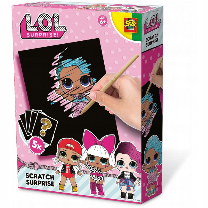 Lol surprise wydrapywanki zdrapki niespodzianki