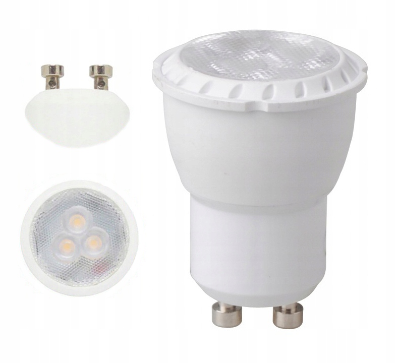 

Żarówka Premium Led GU11 mała 35mm 3W barwa Ciepła