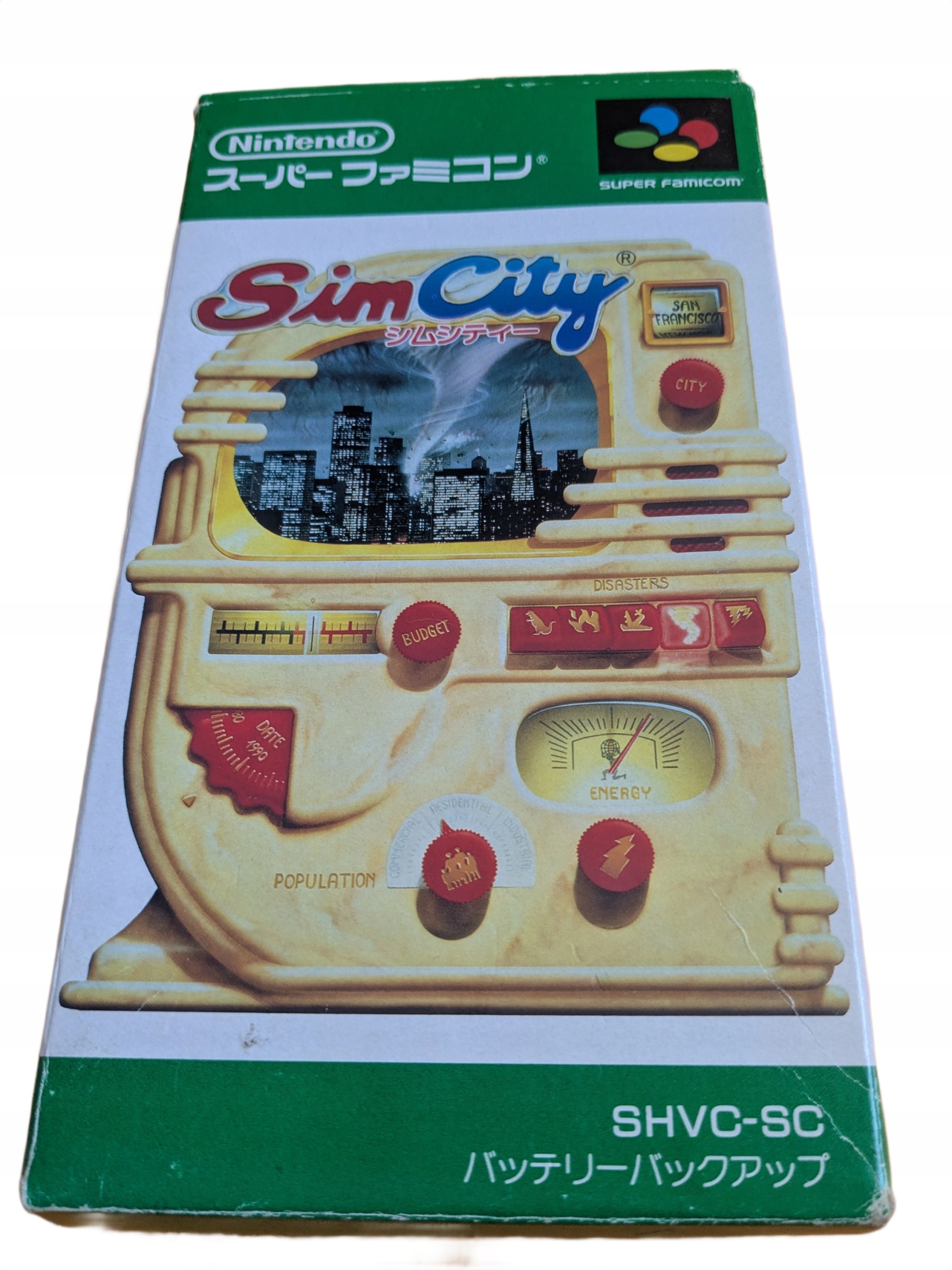 Sim City - Nintendo Super Famicom NTSC-J