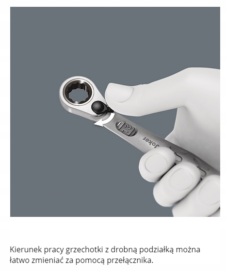 totokoページ Wera Klucze płasko oczkowe z grzechotką Joker 8-19