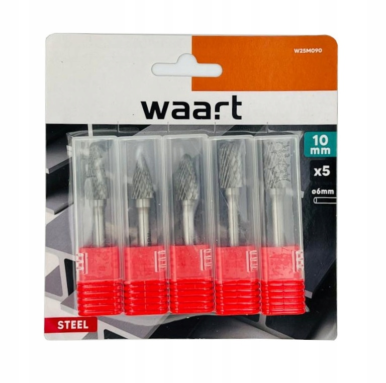 ZESTAW FREZÓW TRZPIENIOWYCH DO METALU 5 szt