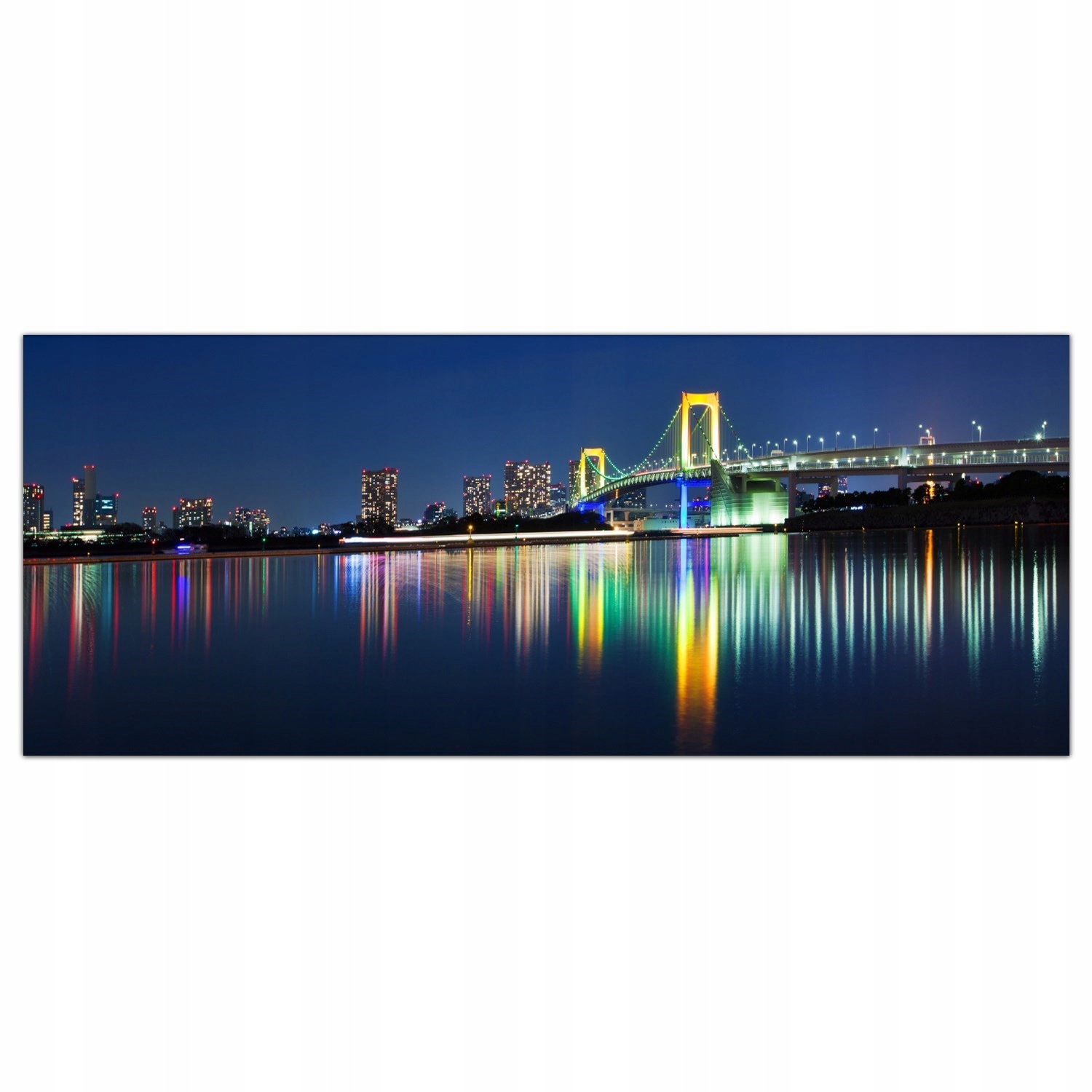 Tokio Japonsko Město 125x50 Tvrzené sklo panel