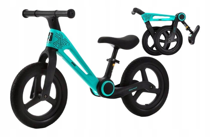 Adamex Rowerek Biegowy M8 Speed Turquoise Dla Dzieci 2-3 Latka Do 5 Lat