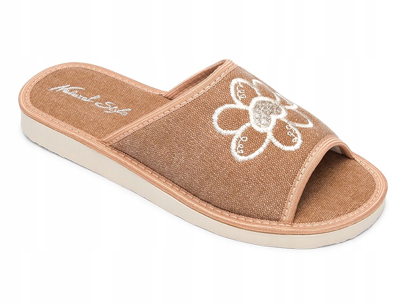 

Kapcie damskie Natural Style NS-002 Brązowe 40