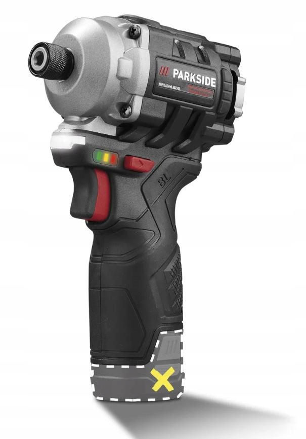 Шуруповерт ударний 170 Нм безщітковий PARKSIDE PERFORMANCE PDSSAP 12V Марка Parkside