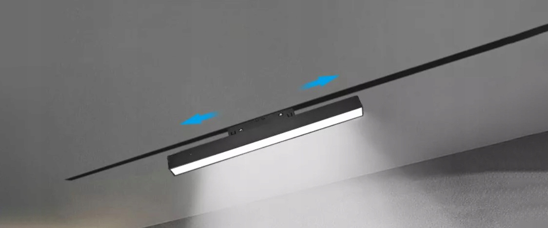 Lampa szynowa LED spot lampa 12W 4000K magnetyczna Długość 0.225 m