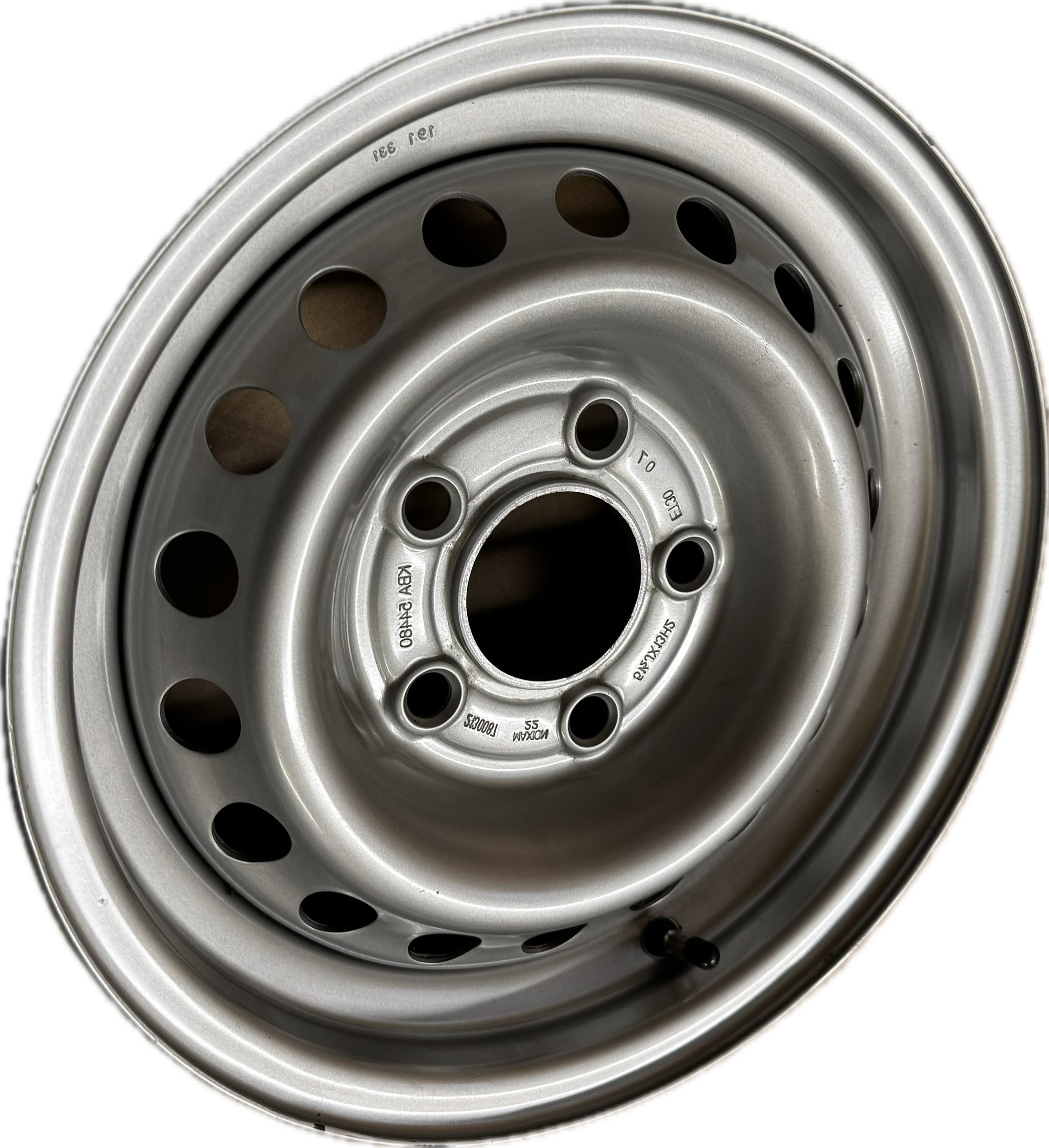 1 Kempingový ráfek Maxion 13" 5x112 ET30 5,5J R13 66,5 mm