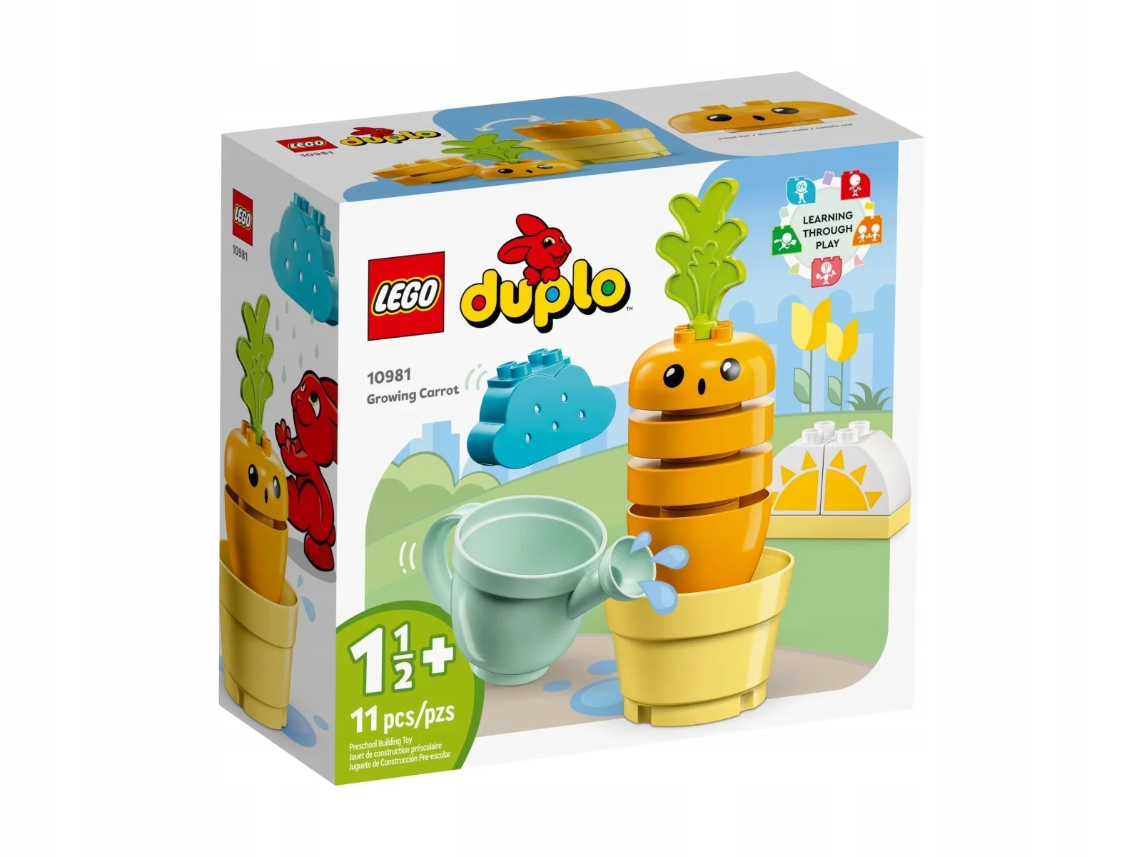 LEGO DUPLO My First Rosnąca Marchewka 10981 11 el.