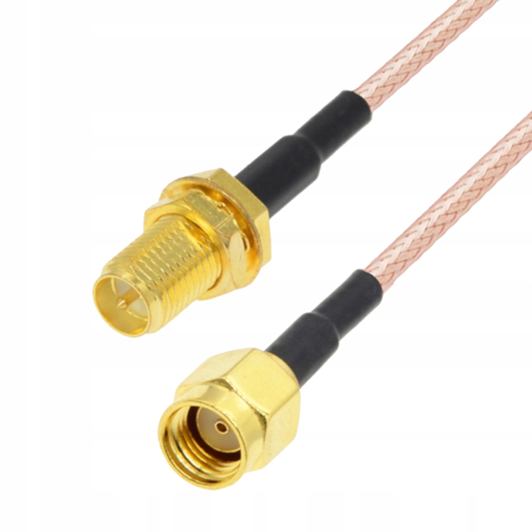 Pigtail Sma-rp zásuvka Sma-rp zástrčka RG316D 5 m