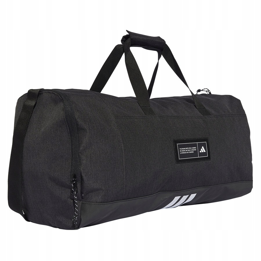 Tréninková taška adidas 4Athlts Duffel M 39 l, přihrádka na boty, černá IM5521