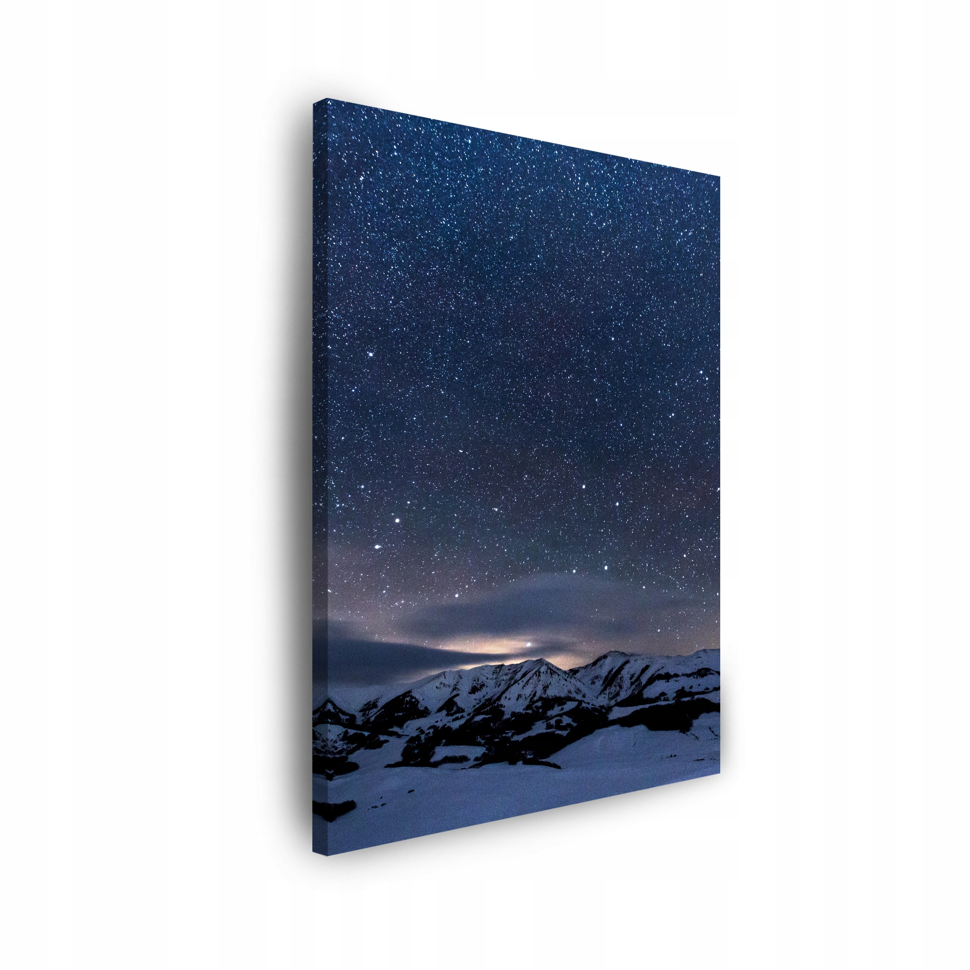Obraz na plátně Vesmír Příroda Hory ve Sněhu 40x120