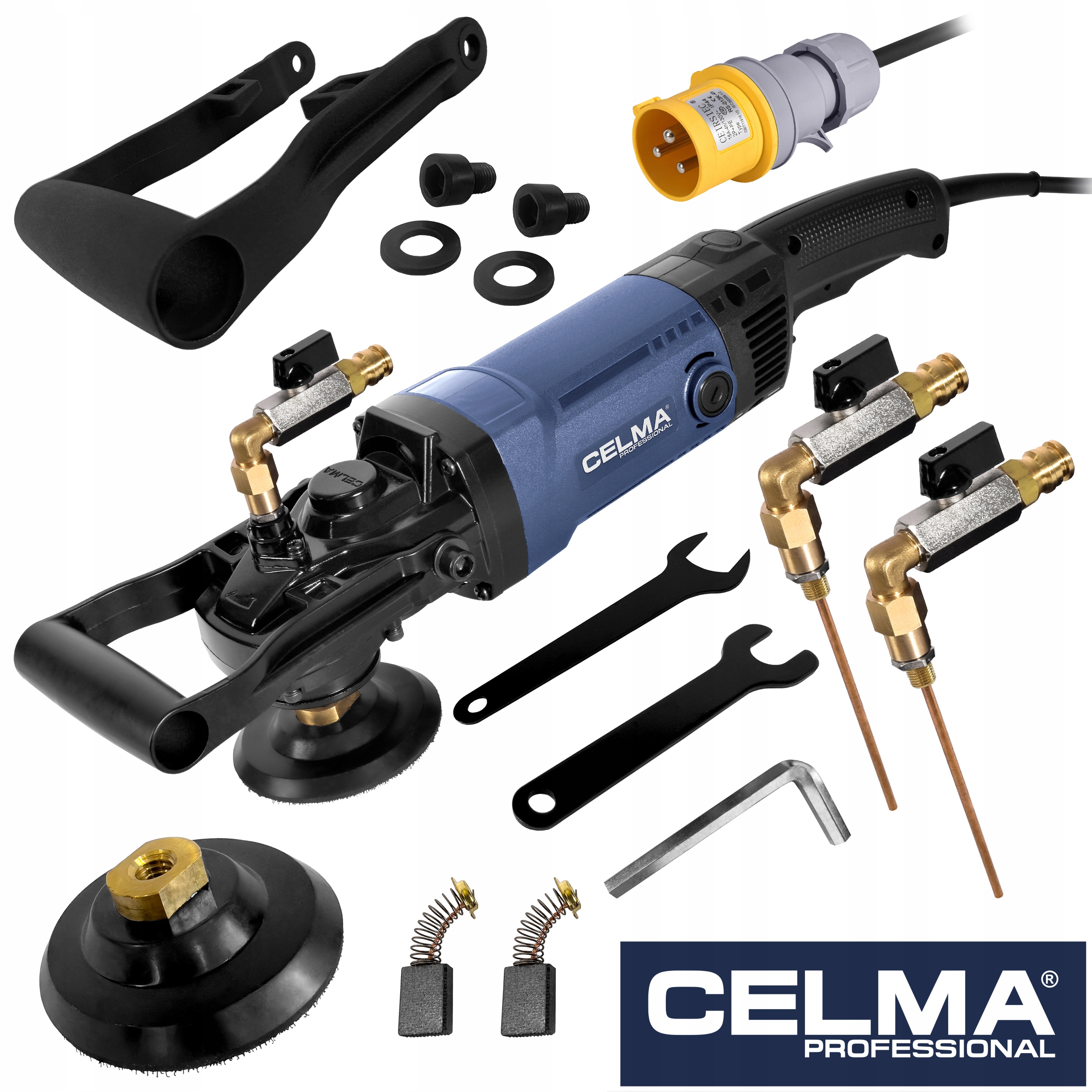 Leštící bruska Celma Pro. kámen za mokra 1600 W 1750 ot. 110 V 3LAT-GW