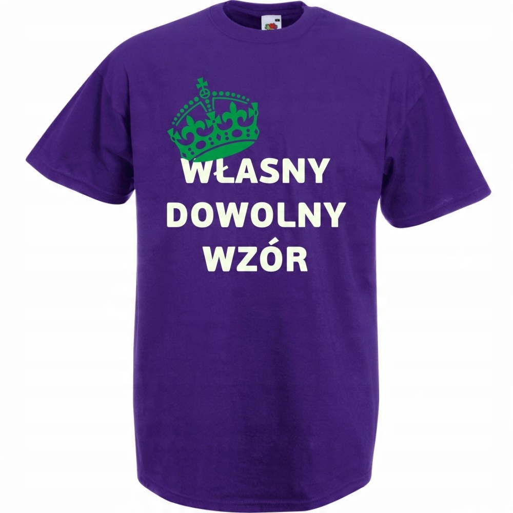 

Koszulka Z Własnym Nadrukiem Zdjęcie Napis S