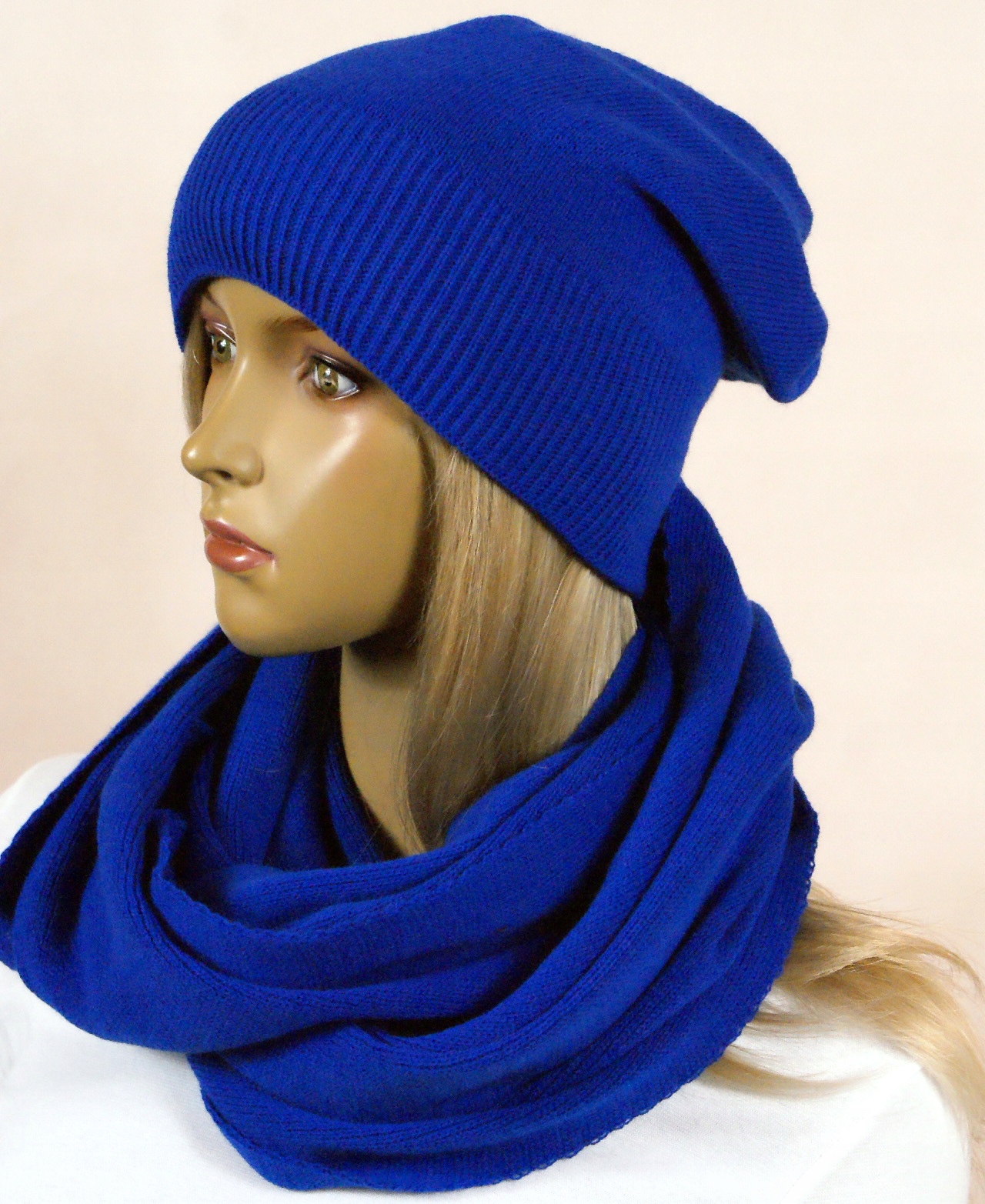 KOMPLET CZAPKA+KOMIN #PRODUKT POLSKI #PROMOCJA #29 Materiał dominujący akryl