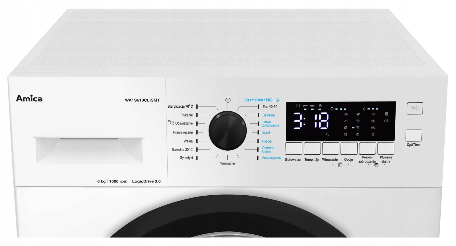 PRALKA AMICA WA1S610CLISMT 6kg 1000obr Marka Amica