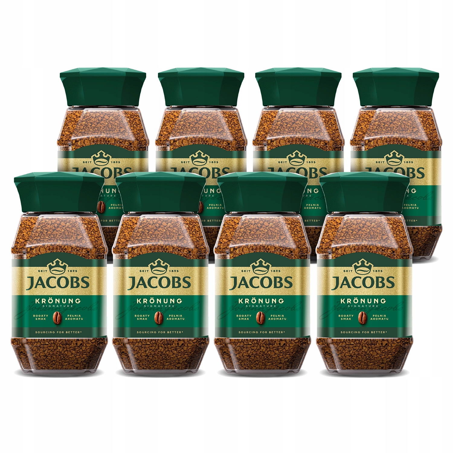 Kawa rozpuszczalna Jacobs Kronung 8x 200 g