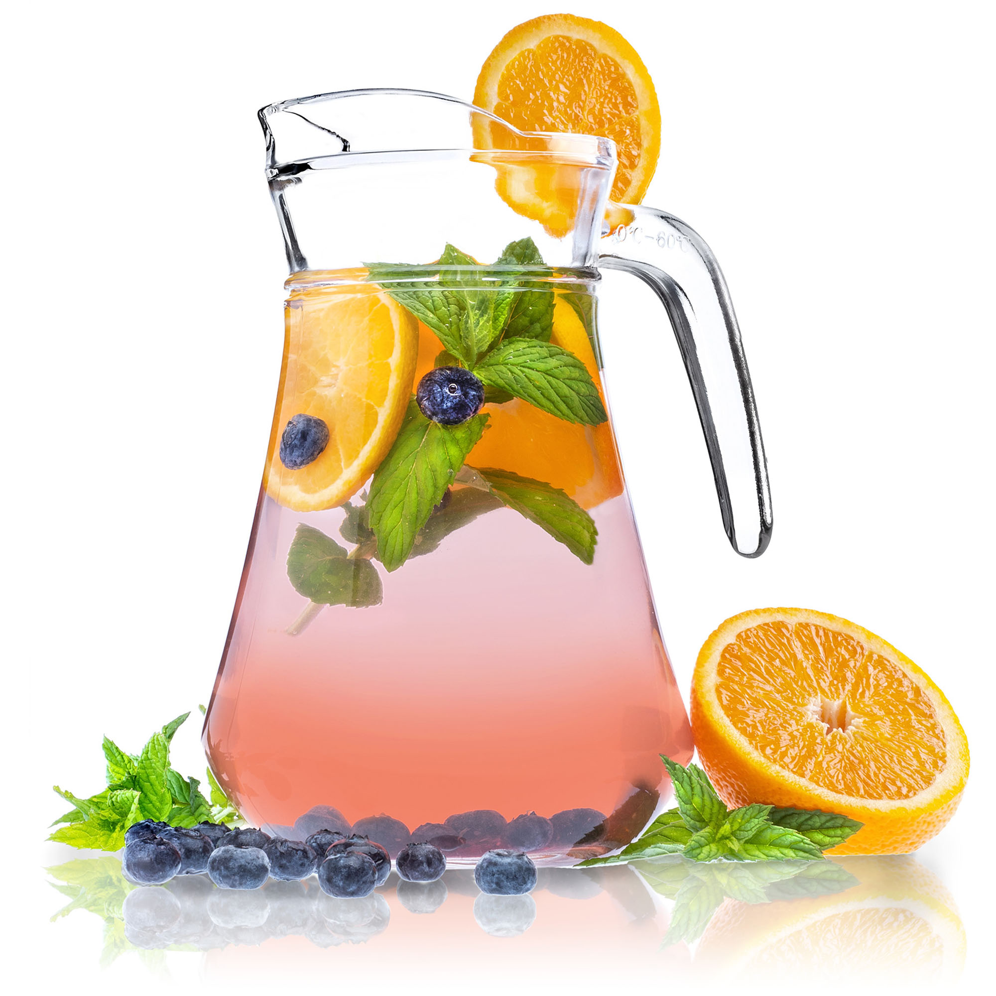 DZBANEK SZKLANY KARAFKA NA WODĘ SOK LEMONIADĘ DO NAPOJÓW WODY 1,4L