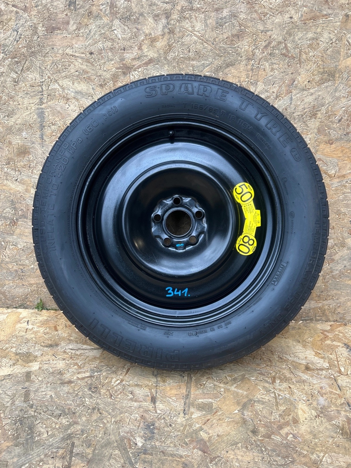 Reifen Rad Notrad Reserverad Land Rover Discovery V L462 Jaguar F-Pace 5x108 155/85/R18 E