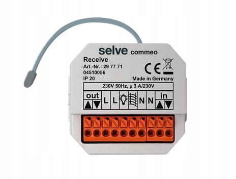Selve commeo receive prijímač rádiového signálu