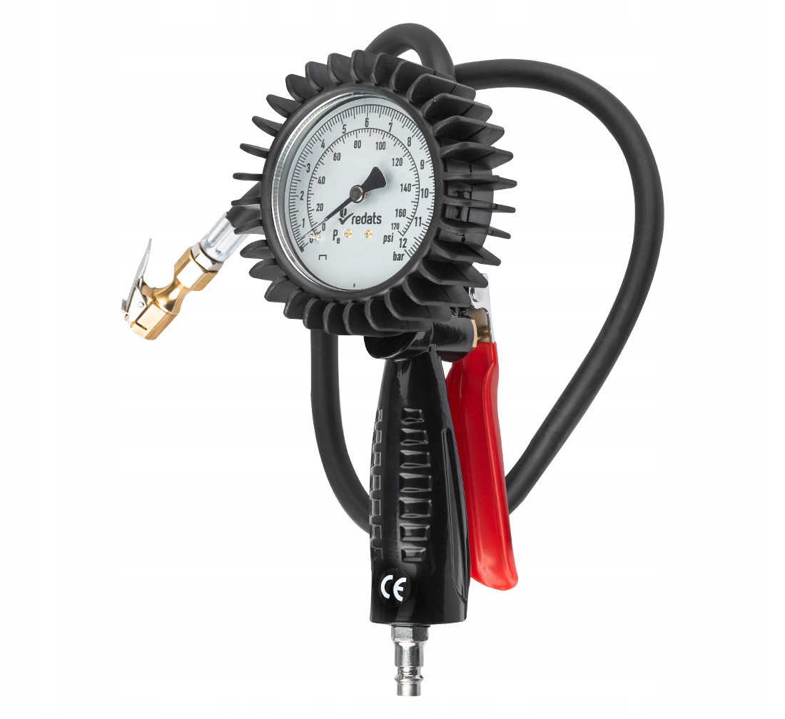 PISTOLET DO POMPOWANIA KOL MANOMETR I 470 REDATS Producent code 06 00 96