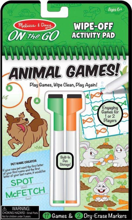 

Melissa & Doug Zestaw gier ze ścieralnymi maza