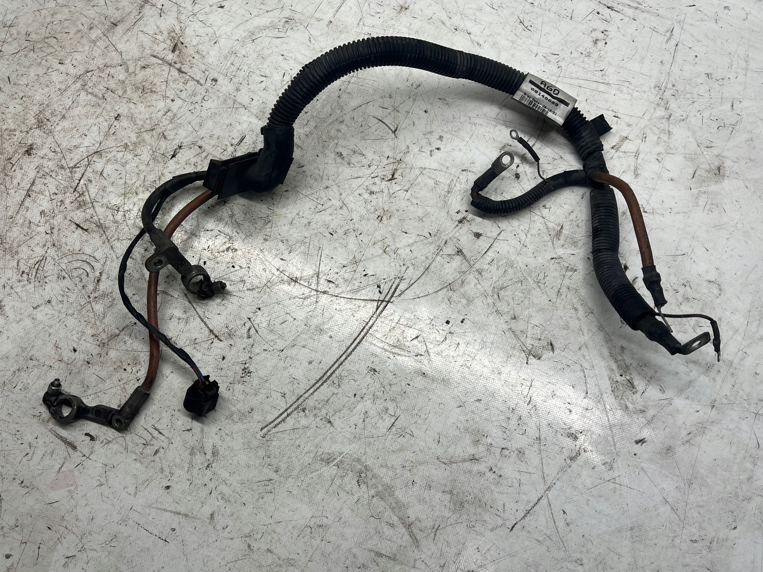 OPEL TIGRA B CORSA C cablaggio cablaggio per batteria 09148689 A6Q